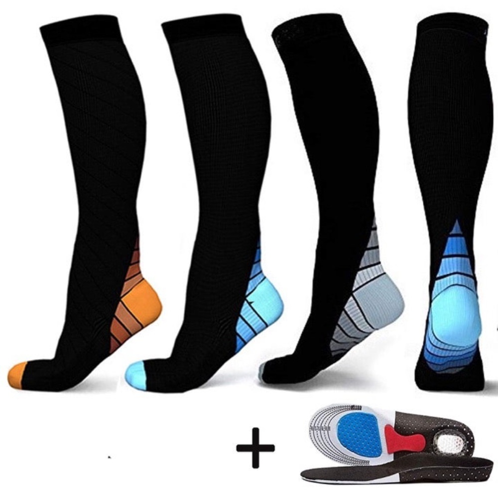 3 Pack Unisex Compression Socks